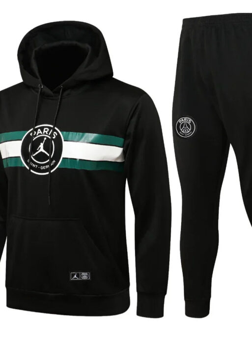 PSG Black and White x Dark Green