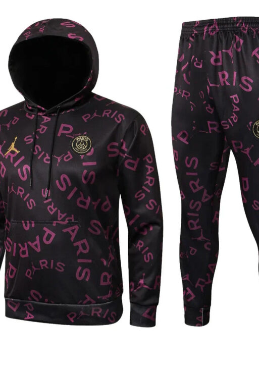 PSG Black and Purple X Gold Tracksuit