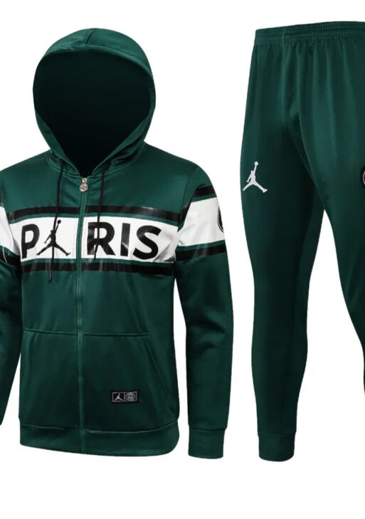 PSG Dark Green and White Tracksuit