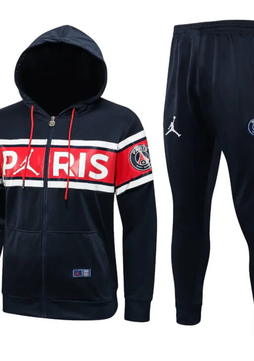 PSG Dark Blue and Red Tracksuit
