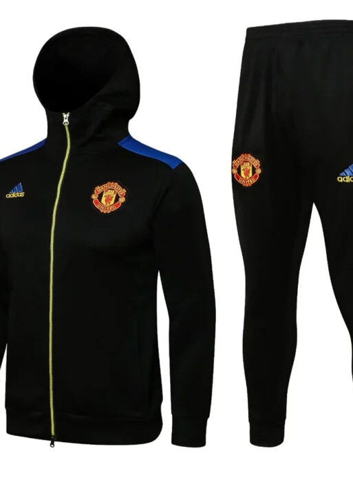 Manchester United Black Tracksuit