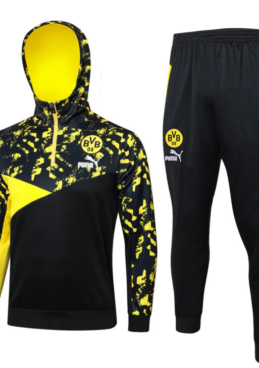 Borussia Dortmund Black and Yellow Tracksuit II