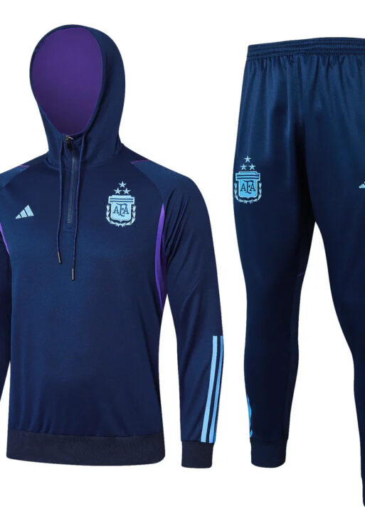 Argentina Purple and Dark Blue Tracksuit