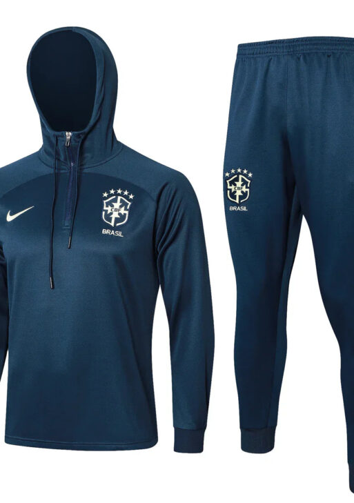 Brazil Dark Blue Tracksuit