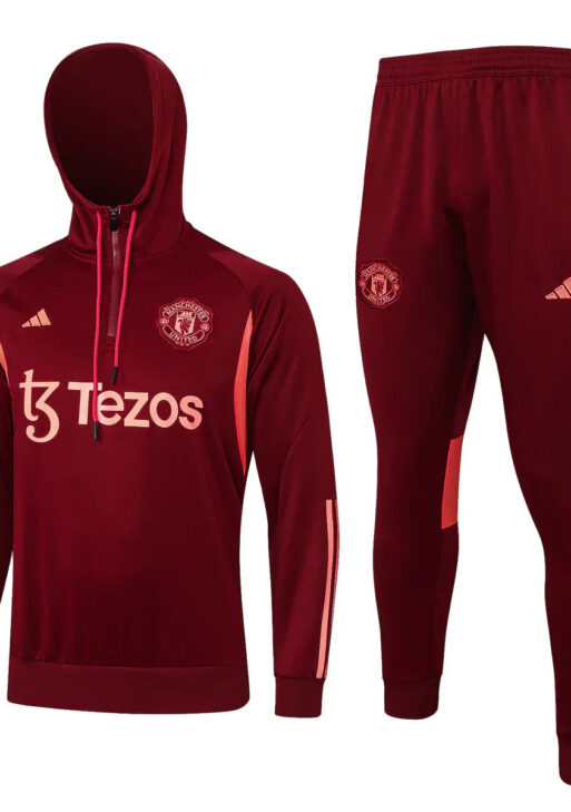 Manchester United Blaze Red Tracksuit