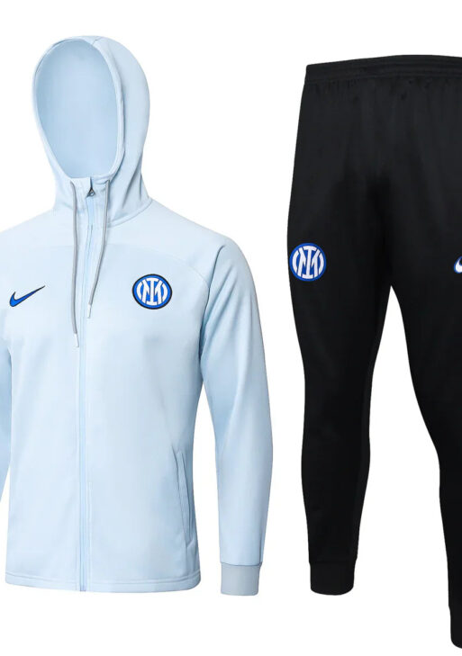 Inter Milan White and Black Tracksuit