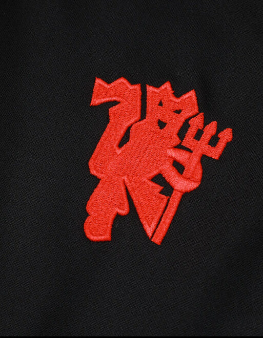Manchester United Black and Red Tracksuit II