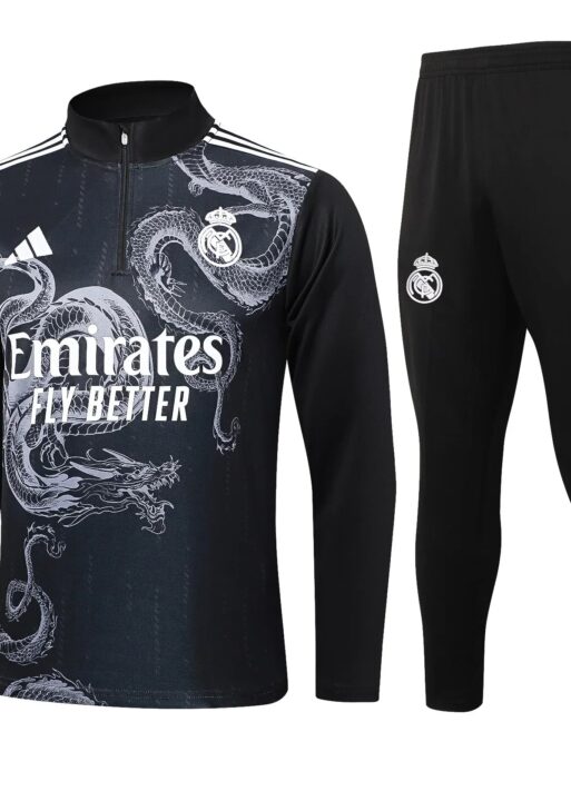 Real Madrid "Black Dragon Prestige" Tracksuit
