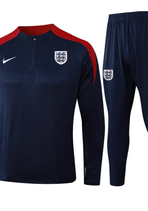 England Dark Blue and Red Tracksuit