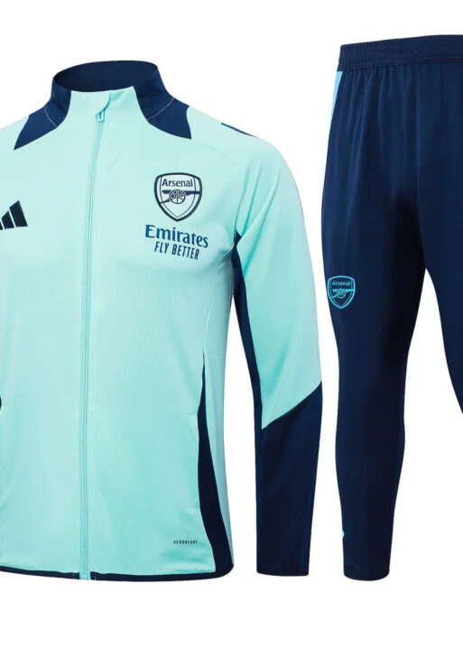 Arsenal Dark Blue and Mint Tracksuit