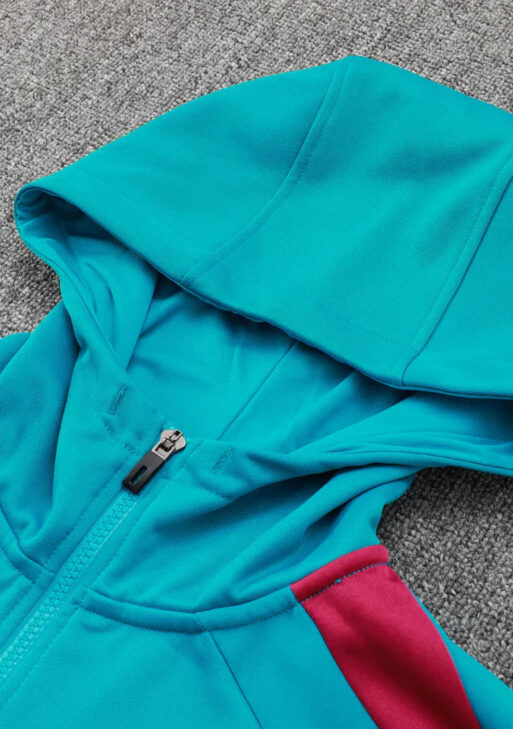 PSG Light Blue and Black Tracksuit