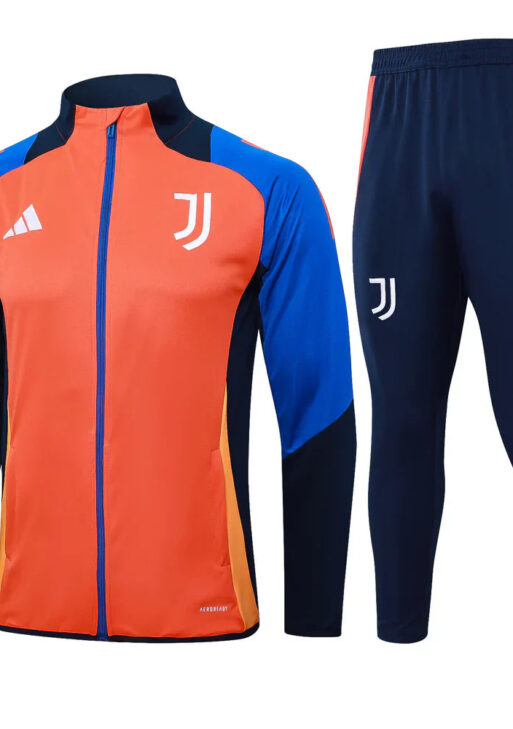 Juventus Dark Blue and Orange Tracksuit