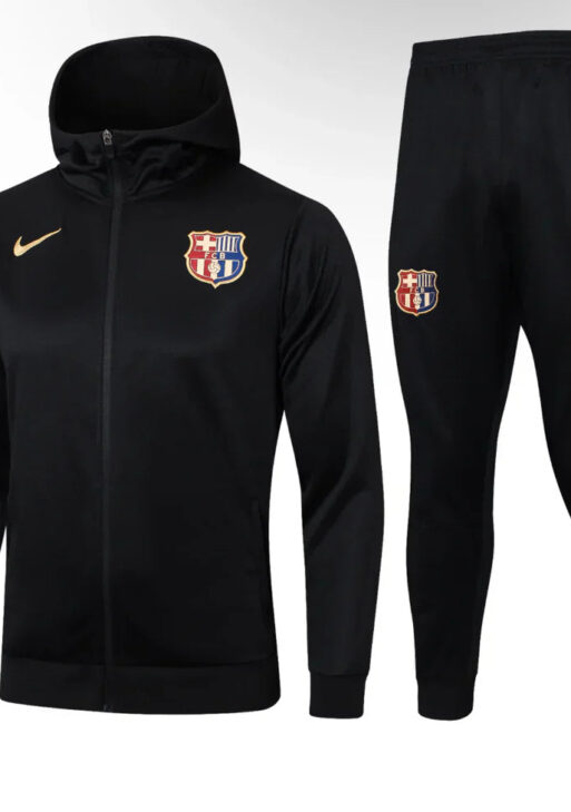Barcelona Black Tracksuit