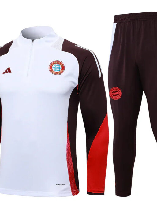 Bayern Munchen Brown and White Tracksuit