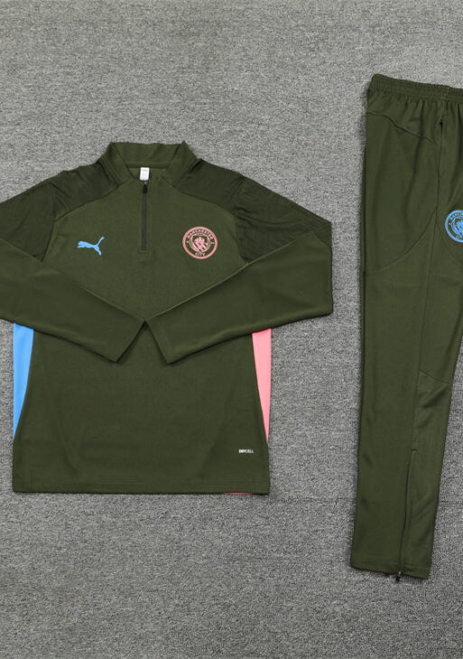 Manchester City Military Green Tracksuit