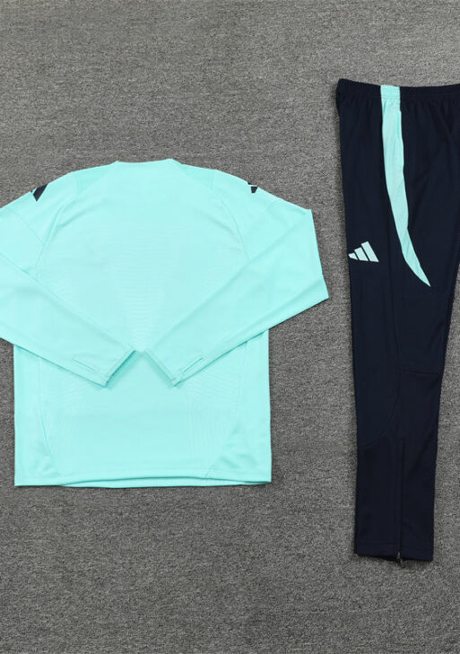Real Madrid Dark Blue and Mint Tracksuit