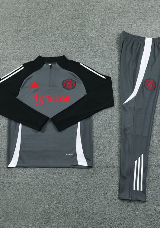 Manchester United Gray Tracksuit II
