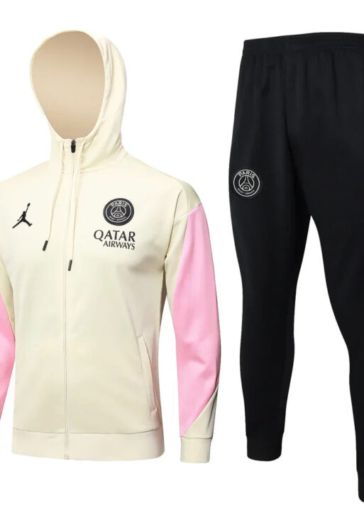 PSG Black and Light Yellow Tracksuit