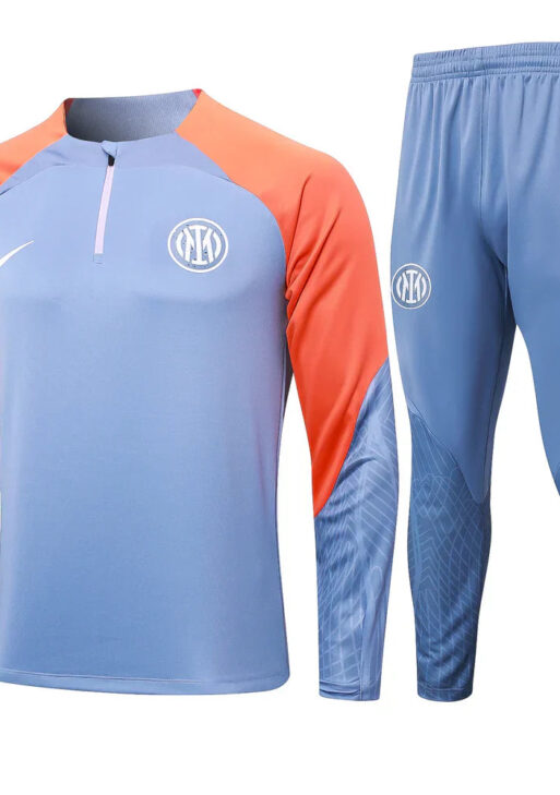 Inter Milan Light Blue and Orange Tracksuit