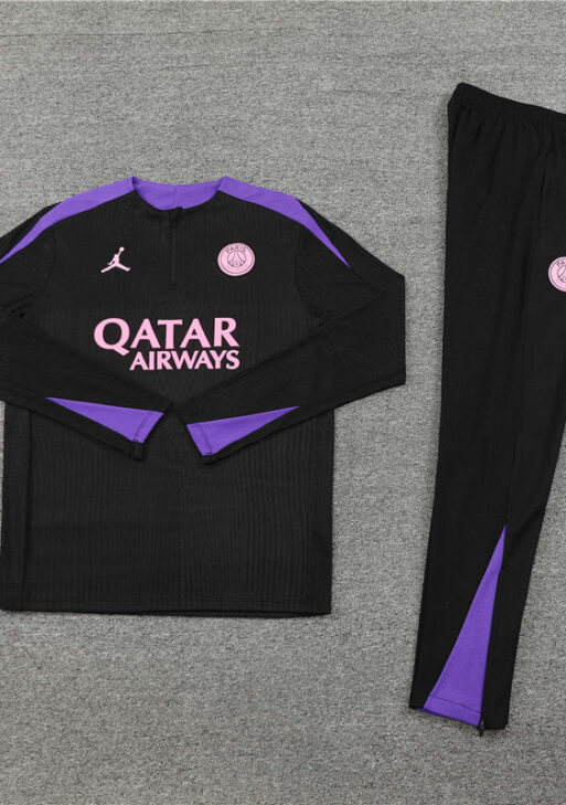 PSG Black and Purple Tracksuit