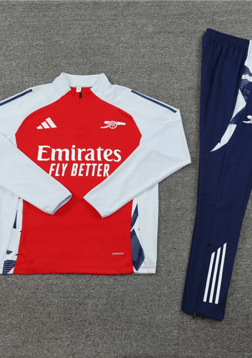 Arsenal Dark Blue and Red Tracksuit