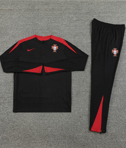 Portugal Black and Red Tracksuit