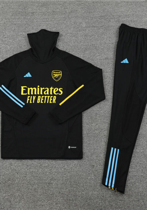 Arsenal Black Tracksuit III