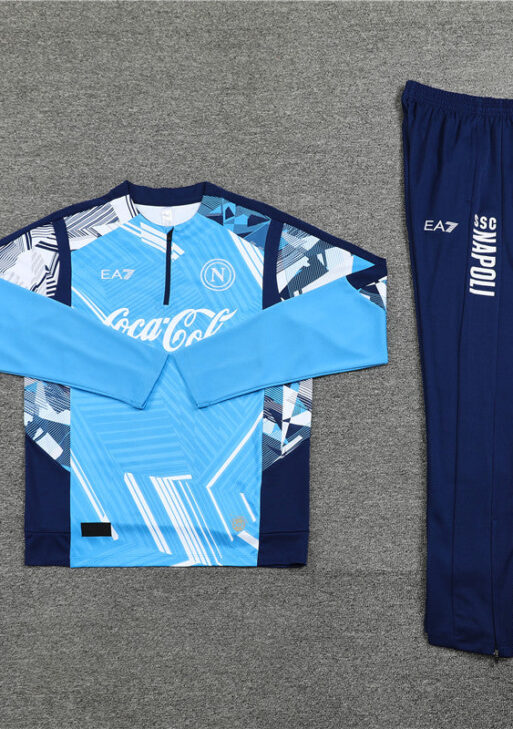 Napoli Dark Blue and Light Blue Tracksuit