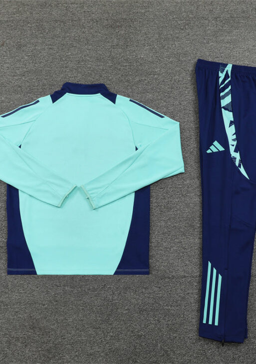 Manchester United Dark Blue and Mint Tracksuit