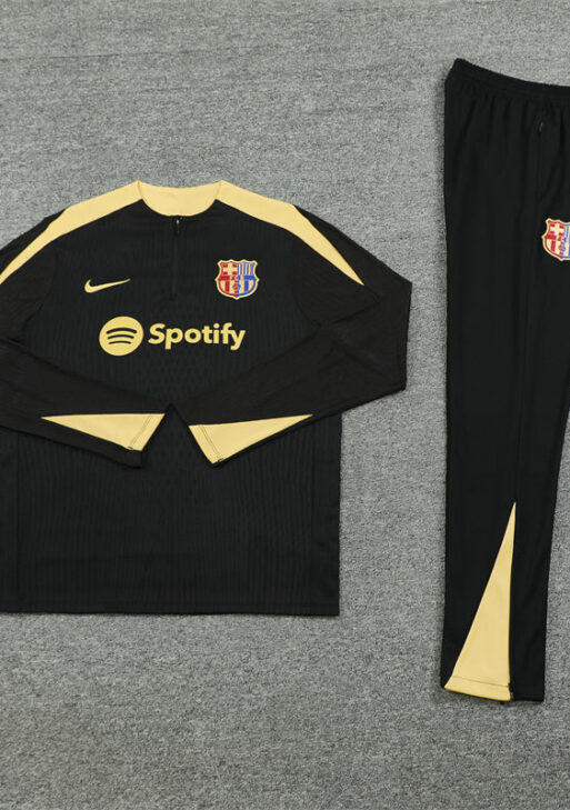 Barcelona Black and Yellow Tracksuit