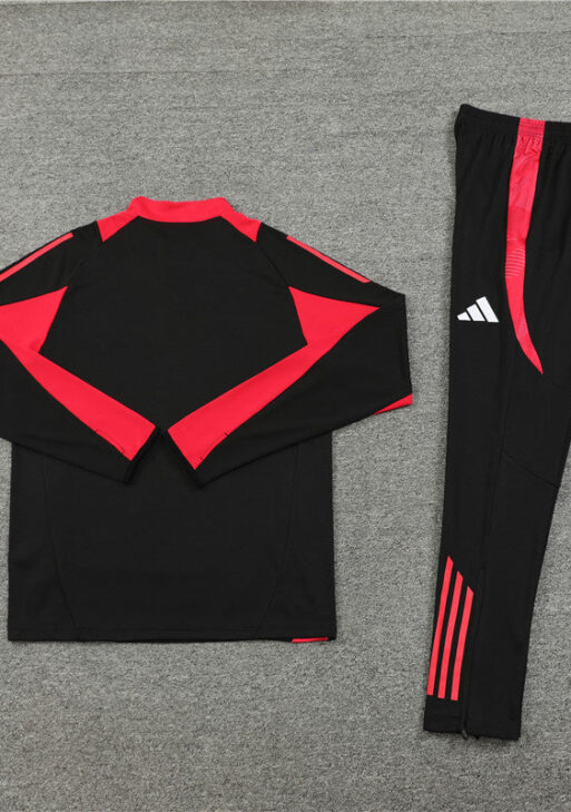 Bayern Munchen Black and Red Tracksuit