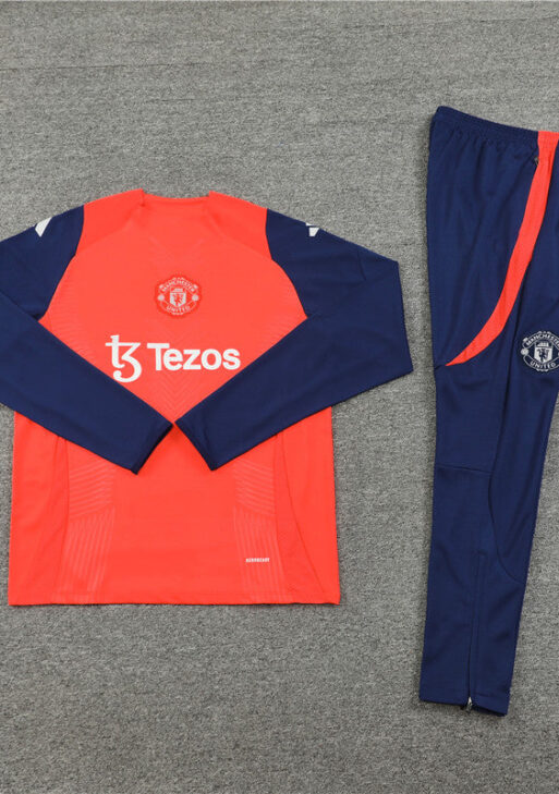 Manchester United Blue and Orange Tracksuit
