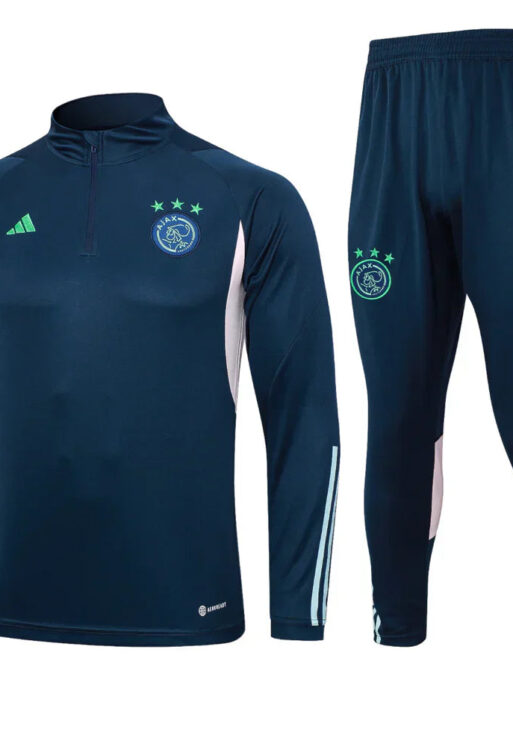 Ajax Dark Blue Tracksuit