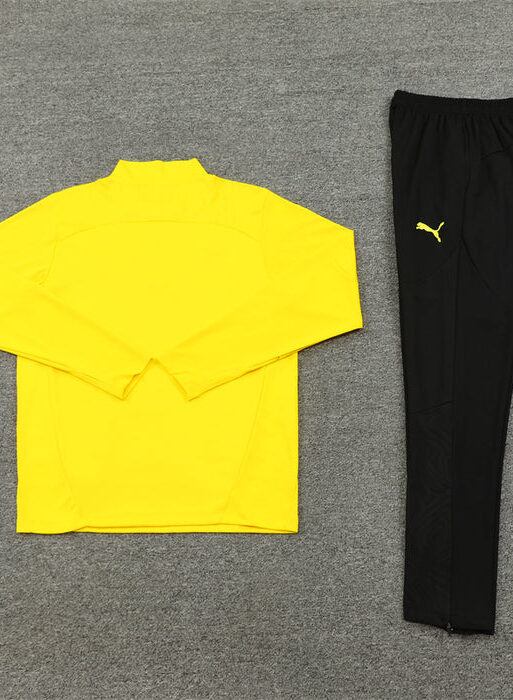 Borussia Dortmund Black and Yellow Tracksuit