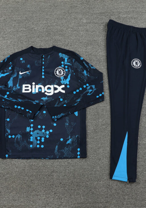 Chelsea Dark Blue Tracksuit