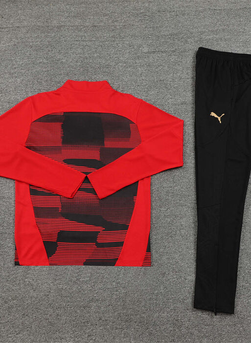 AC Milan Black and Red Tracksuit ll