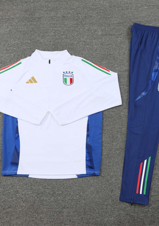 Italy Blue and White Tracksuit