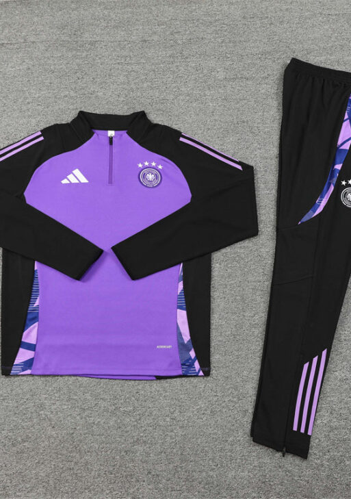 Germany Black and Purple Tracksuit