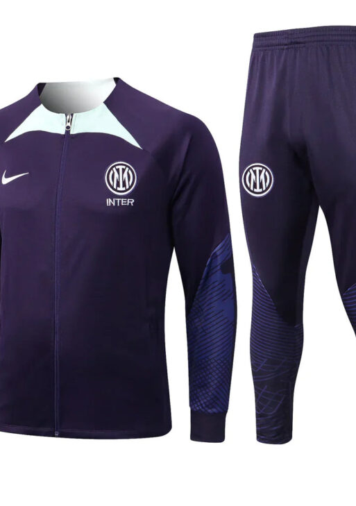Inter Milan Violet and White Tracksuit