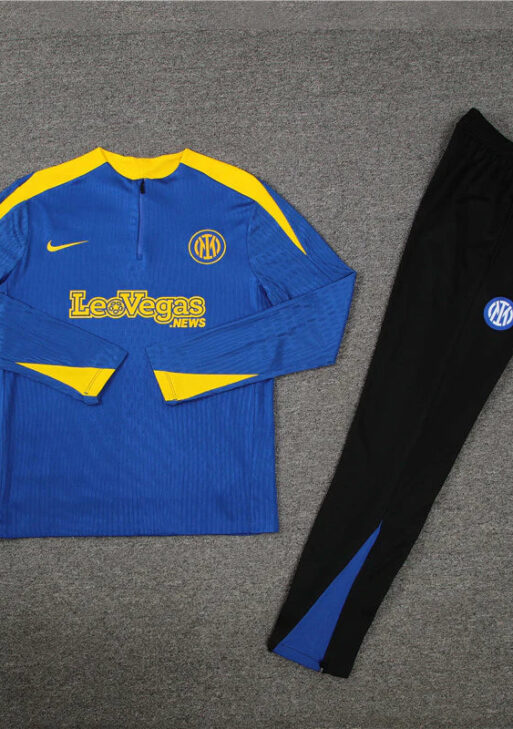 Inter Milan Black and Blue Tracksuit