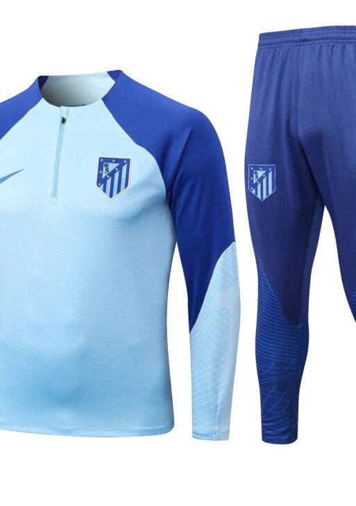 Atletico Madrid Blue and Mint Tracksuit