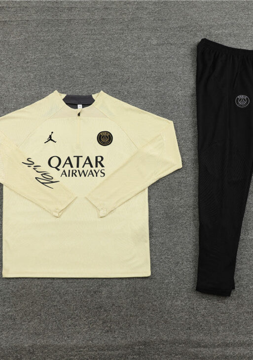 PSG Black and Beige Tracksuit