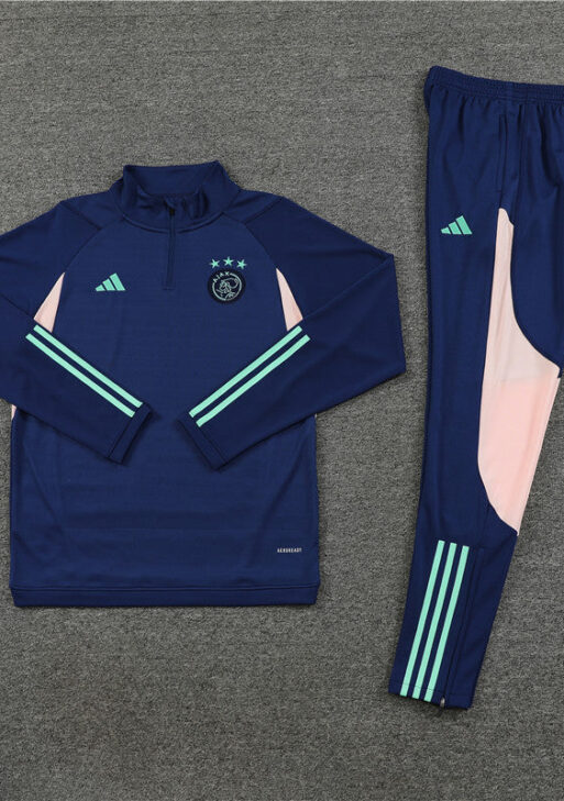 Ajax Dark Blue Tracksuit