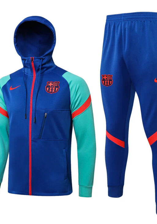 Barcelona Blue and Mint Tracksuit