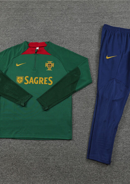 Portugal Dark Blue and Green Tracksuit