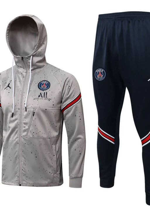 PSG Dark Blue and Grey Tracksuit