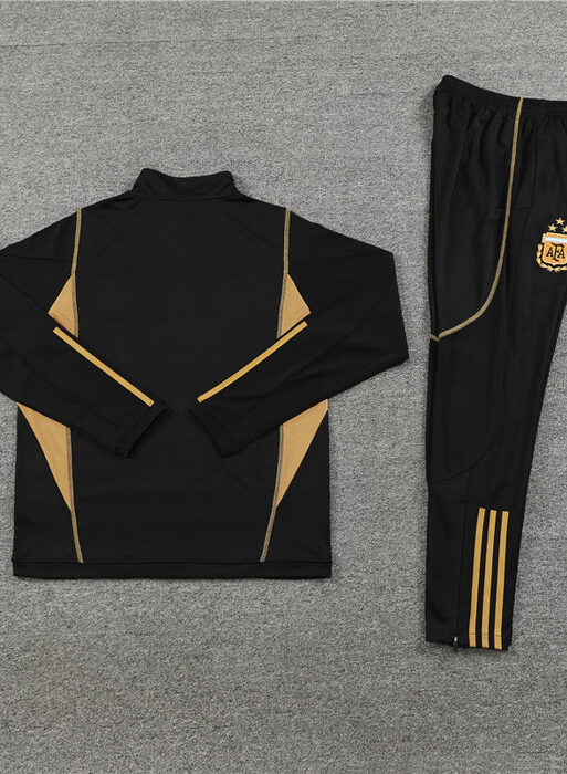 Argentina Black and Gold Tracksuit