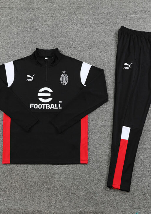 AC Milan Black and White Tracksuit II