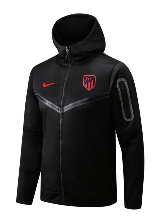 Atletico Madrid Black Tracksuit