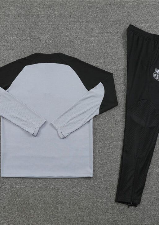 Barcelona Black and Grey Tracksuit